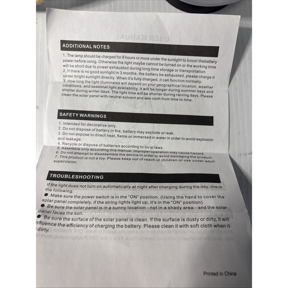 LED Solar Lights 2 Pack - Picture 4 of 8